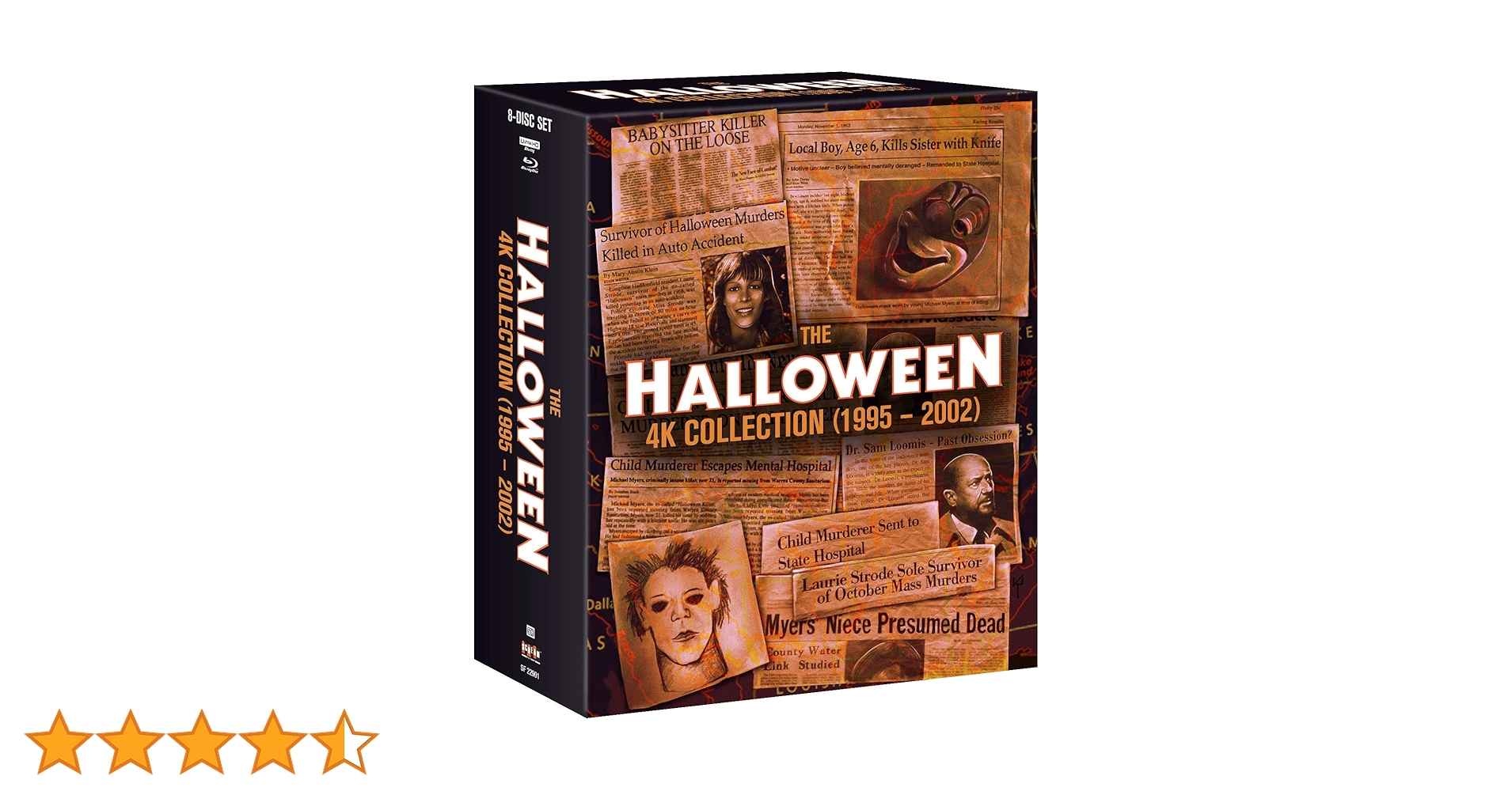 Amazon.co.jp | The Halloween 4K Collection: 1995-2002 [4K